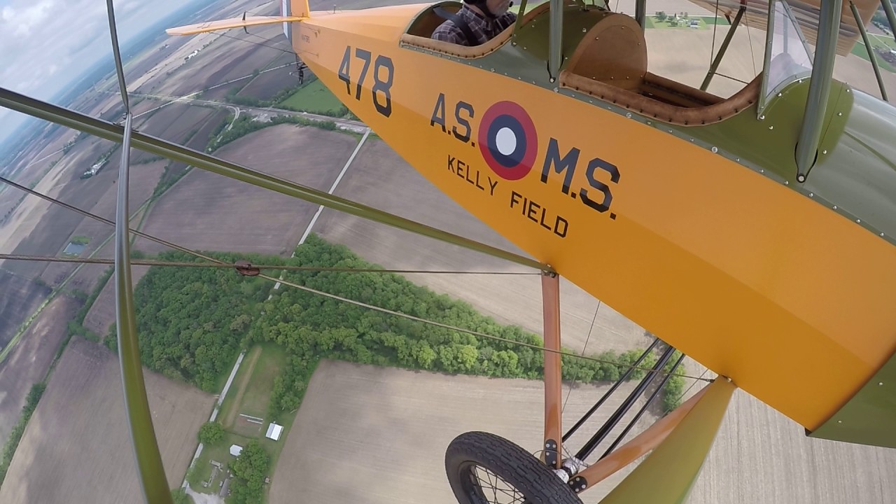 Pietenpol AirCamper flying Northern Indiana