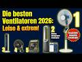 Welchen Grow Ventilator &amp; Raumlüfter kaufen? | Testsieger 2026 - Leise &amp; Leistungsstark