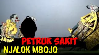 Petruk Sakit njaluk Mbojo anak ratu, BAGONG Gareng mbelani