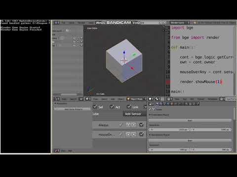 Blender Game Engine - Laser Pointer