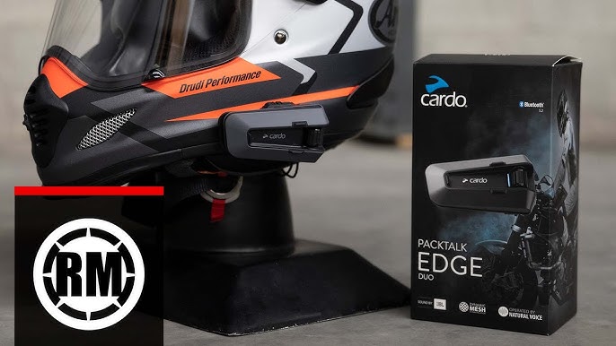  Cardo unisex adult Packtalk EDGE 2ND HELMET KIT With