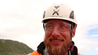 Project engineer Clark Butcher