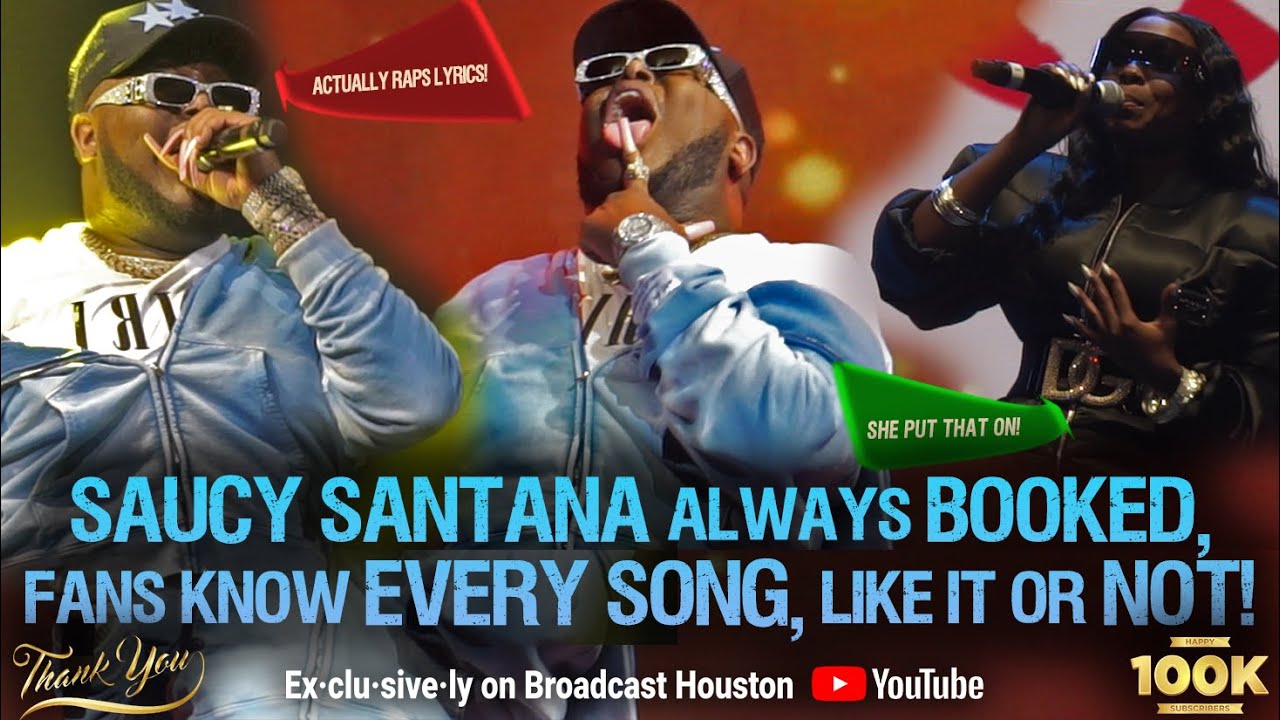 SAUCY SANTANA FULL CONCERT, The 3RD CITY GIRL Unofficially WGCI Big