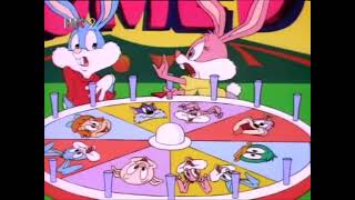 Tiny Toon Adventures - Wheel O Comedy Scenes From Episode 3 Croatian