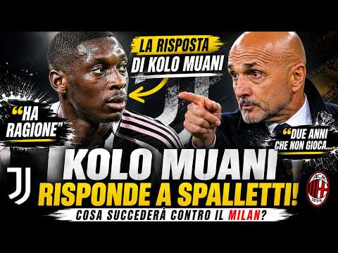 Video KOLO MUANI risponde a SPALLETTI: arriva un colpo di scena | Cosa succede ora alla JUVE