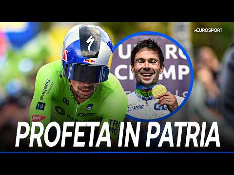 Video ROGLIC da impazzire! Trionfa a cronometro nella sua Slovenia a quasi 37 anni I EUROPEI CICLISMO