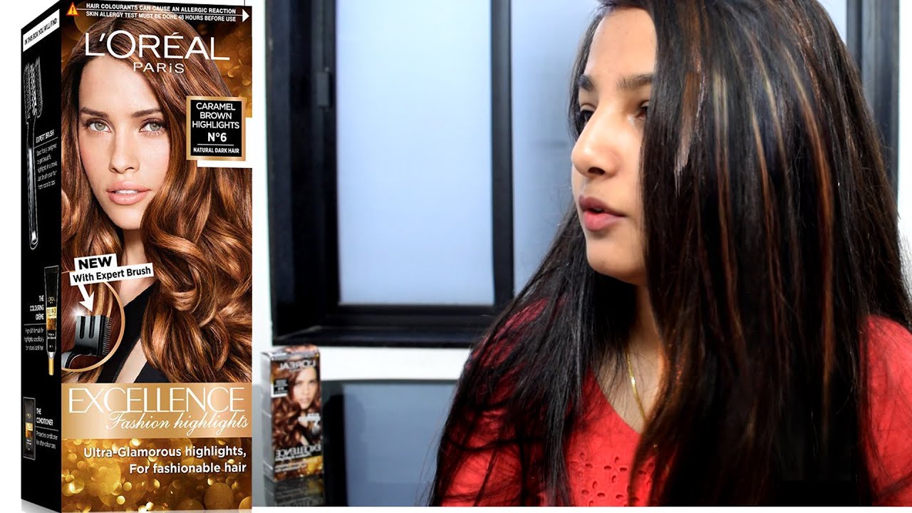 hair highlight at home  how to highlight hair at home  Loreal Paris  Review VT  YouTube