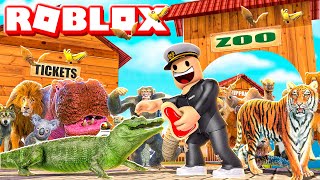Building the ULTIMATE ZOO in ROBLOX