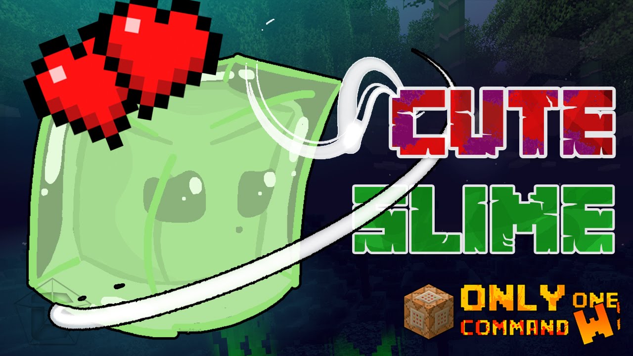 Cute Slime Boss Fight in Vanilla Minecraft with only one command block ...