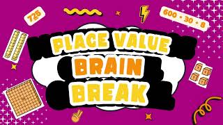 Place Value Brain Break | 2nd Grade Counting Base Ten Blocks &amp; Expanded Form Game