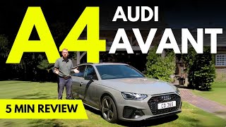 2020 Audi A4 Avant in 5 Minutes – The Smartest Luxury Wagon?