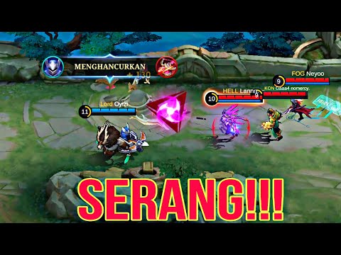 CARA LAWAN TRIO LIFESTYLE + SPEL VAMP  PAKE THAMUZ -Mobile Legends