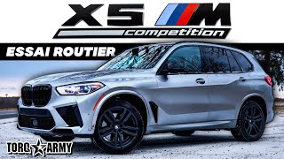 BMW X5M COMPETITION 2021 - ESSAI ROUTIER