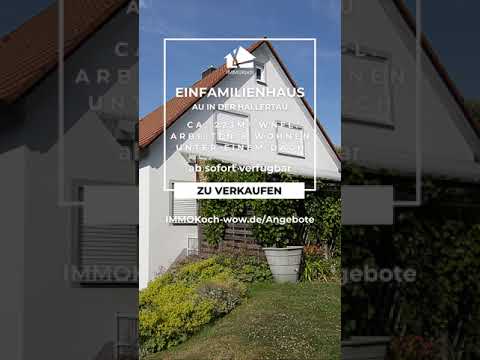 Zu verkaufen: Einfamilienhaus mit Gewerbeeinheit Au in der Hallertau Lkr. Freising