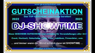 Short Promo Video - Gutscheinaktion DJ SHOWTIME 2023 - short Promo Video 01:47min.