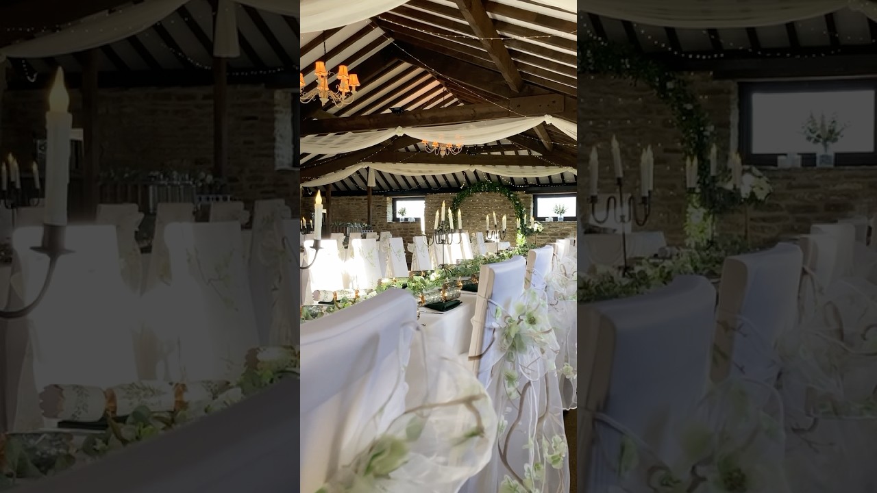 Winter wedding table styling inspiration from K & K's wedding day 