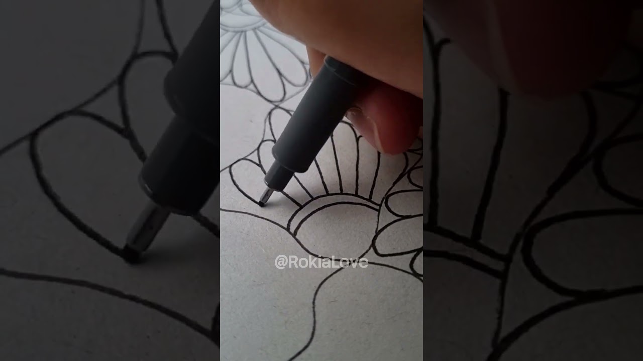 Simple flower Doodle 