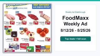 FoodMaxx Weekly Ad 26 - 26 Top Deals