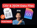 Automate Your API Testing: Data-Driven Postman Collections with CSV &amp; JSON