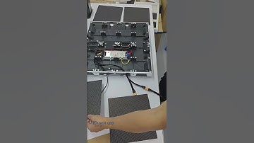 The hard connection of the led module is so convenient#shorts  #eagerled  #ledscreen #ledfactory