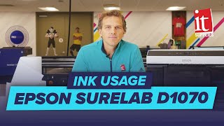 EPSON SureLab D1070 Printer  Ink Usage