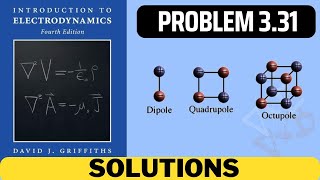 Griffiths Problem 3.31 solution | introduction to electrodynamics (4th Edition) Griffiths solutions