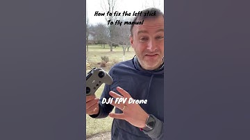 Fix your DJI FPV Drone Controller to fly manual | Acro throttle control | #shorts