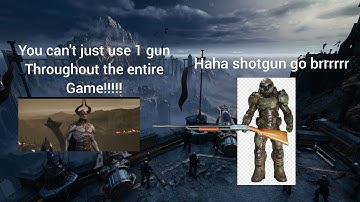 Doom TDA but I can only use the combat shotgun part 2 #doomthedarkages