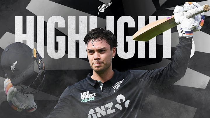 Chapman Smashes Century! | Highlights | BLACKCAPS v Pakistan | 1st ODI