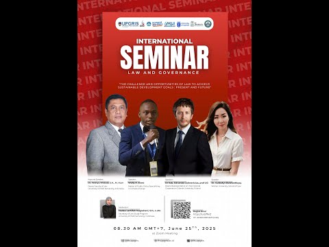 Seminar Internasional Hukum dan Tata Kelola Fakultas Hukum Universitas PGRI Semarang Tahun 2025