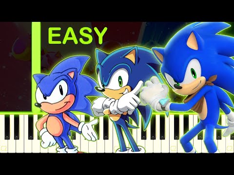 ALL Sonic Cartoons Theme Songs On Piano