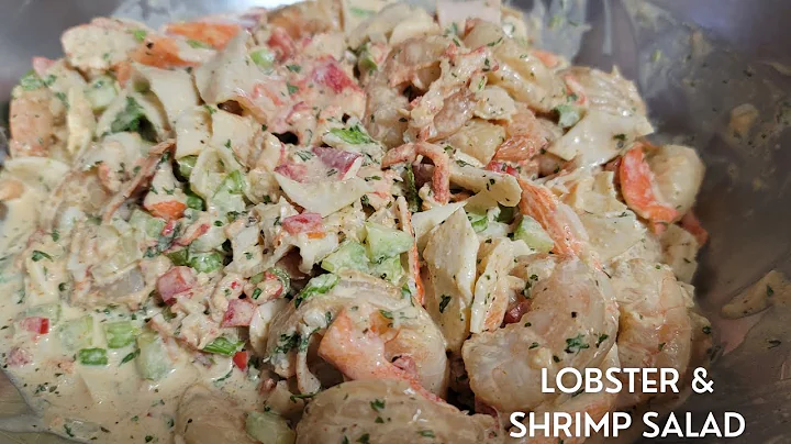 Amazing Lobster and Shrimp Salad Shelly Style