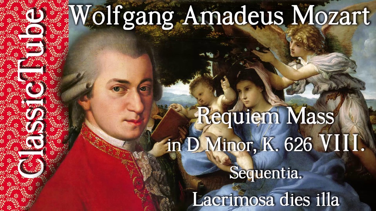 Моцарт реквием послушать. Mozart «Requiem k. 626 Lacrimosa». Моцарт Lacrimosa обложка.