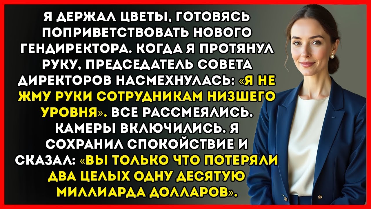 Генеральный директор отказался пожать мне руку — на следующее утро 2,1 миллиарда долларов исчезли