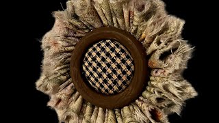 How I made my fabric flower
