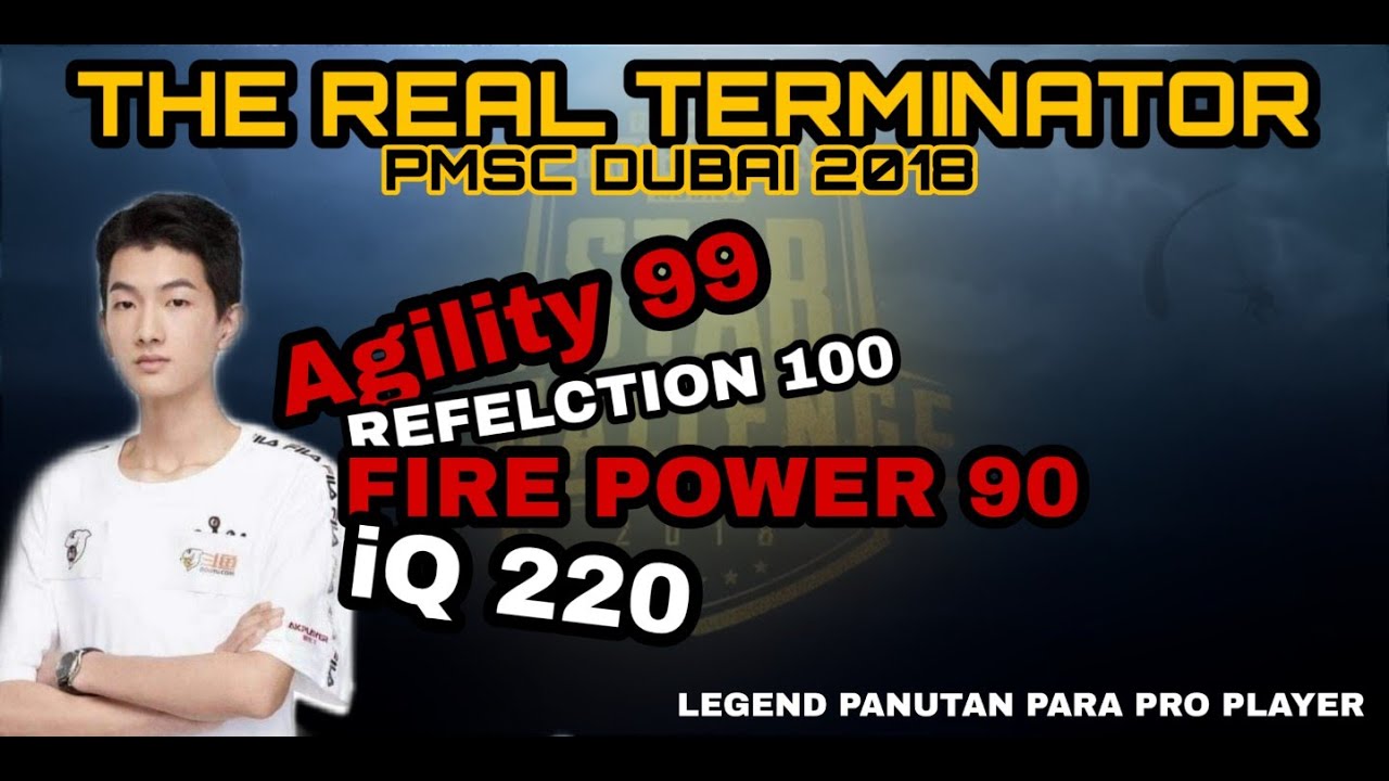 THE REAL TERMINATOR PUBGM YANG DIRINDUKAN - PMSC DUBAI 2018 - LZD