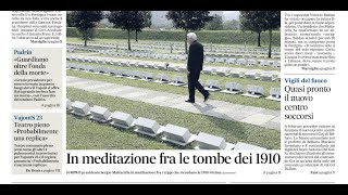 Vajont, gli atti del processo resteranno qui. La Rassegna di martedì 10 ottobre