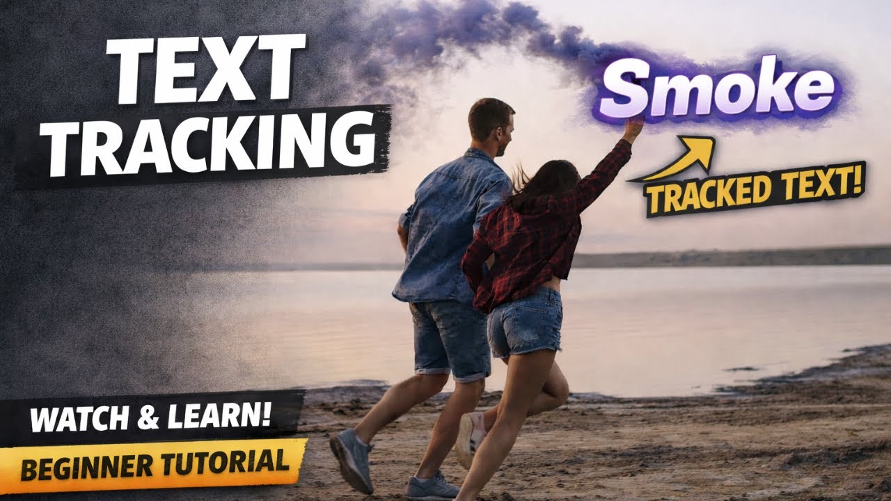 DaVinci Resolve Basic Text Tracking Tutorial – Easy Motion Tracking for Beginners