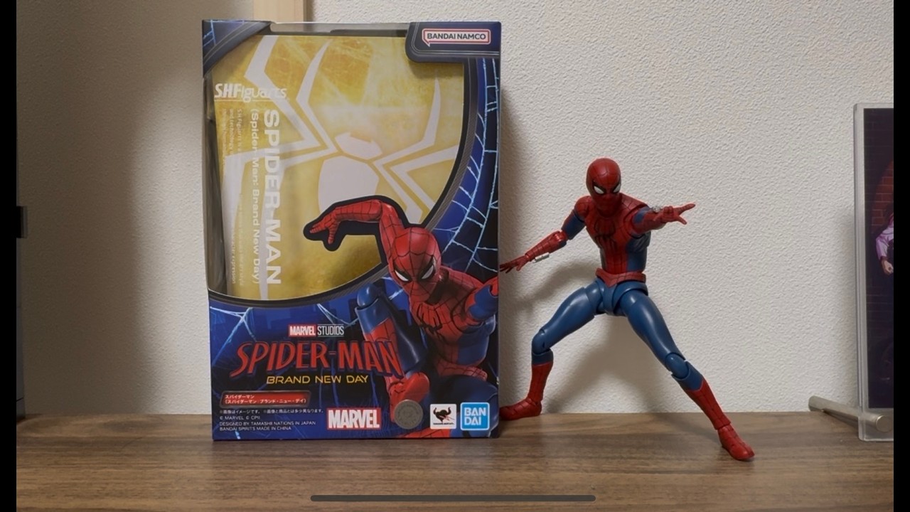 S.H.figuarts スパイダーマン ブランドニューデイ - YouTube