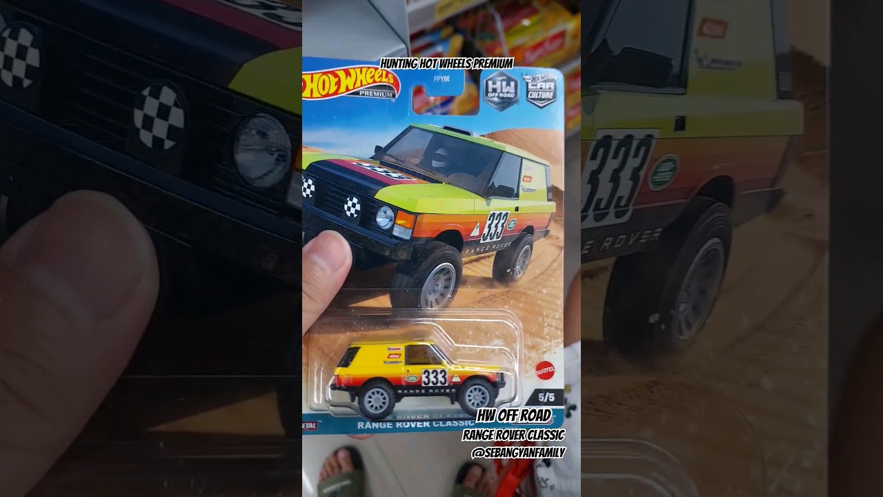 Hunting Hot Wheels Premium Off Road Range Rover Classic 