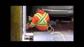 Container Loading Process of 2 cars  in 40 feet container