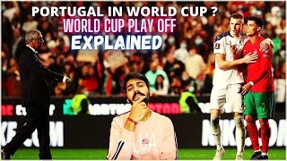 PORTUGAL WORLD CUP 2022 ? Play off Explained hindi ! Portugal vs Serbia | Ronaldo , fernando santos