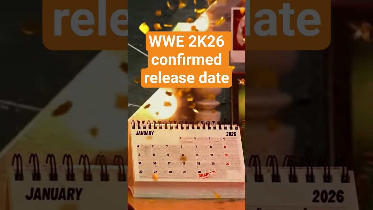 WWE 2K 26 release date 