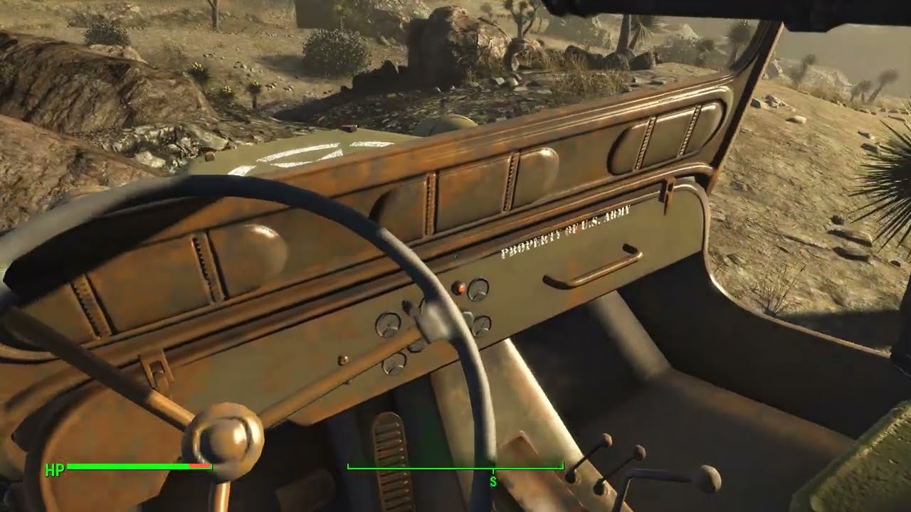 Driveables of the Commonwealth - Havok Physics Vehicles - Steering Wheel testing