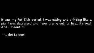 Full It was my Fat Elvis period News