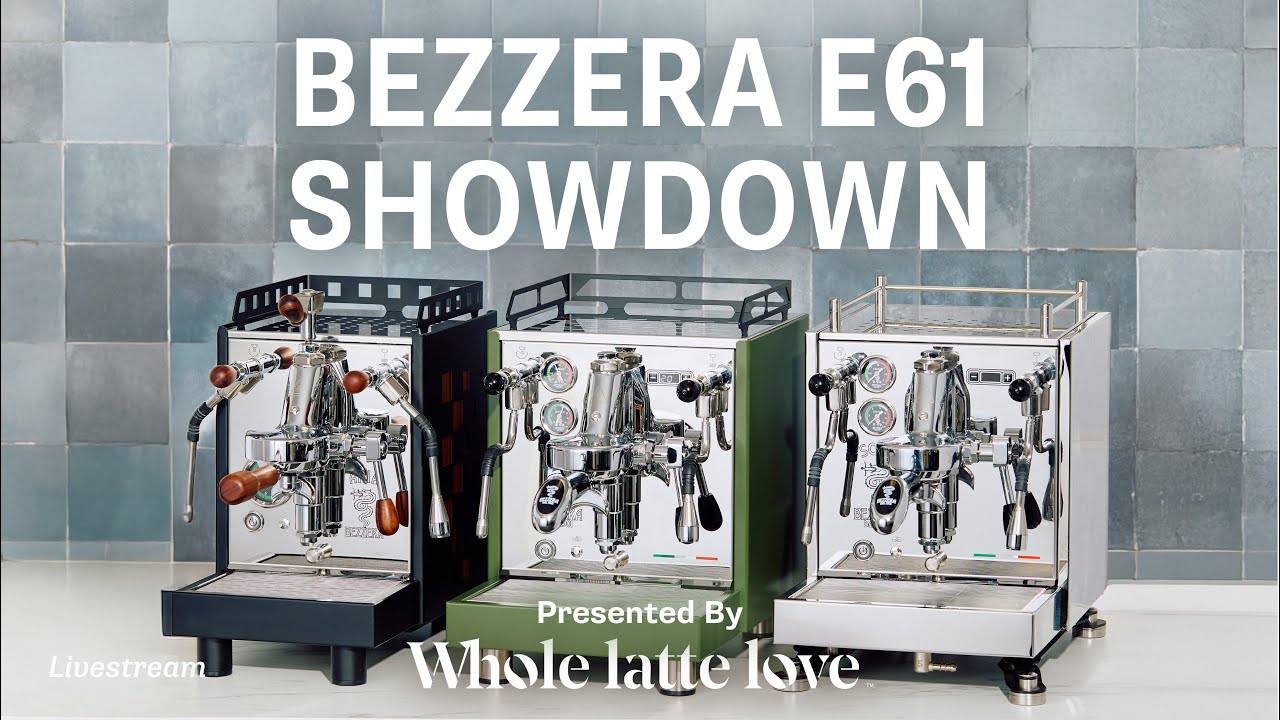 Live Review: Bezzera E61 Heat Exchanger Showdown – LUCE, Aria