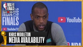 Khris Middleton #NBAFinals Media Availability | July 16th, 2021