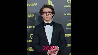Evolution of Tom Holland🕷️🦸🏻‍♂️ #evolution #spiderman #tomholland