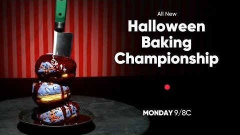Food Network Halloween Baking Championship 2023 Commercial