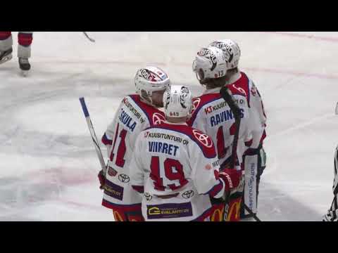 Anrī Ravinskis Goal vs TUTO Hockey 28.10.2023 | Mestis